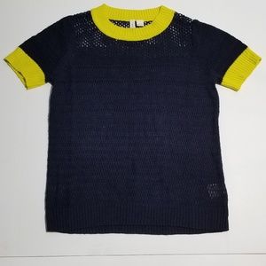 Anthropologie Moth short sleeve sweater